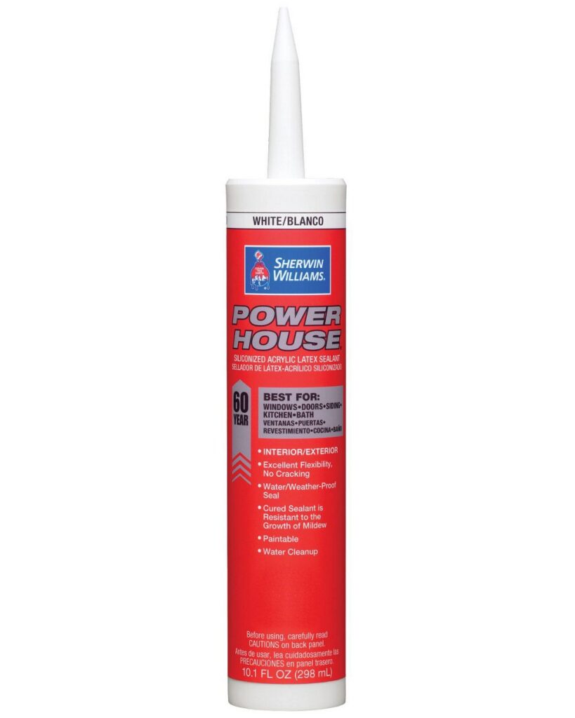 Powerhouse Siliconized Acrylic Latex Sealant 